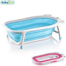 Babyjem Katlanabilen Mavi Bebek Küveti