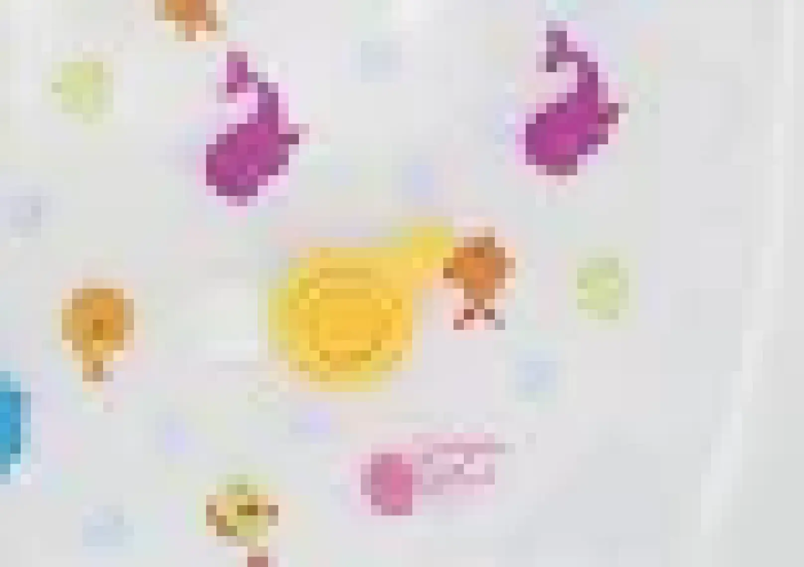 Babyjem Giderli  Desenli Şefffaf Banyo Küveti Beyz