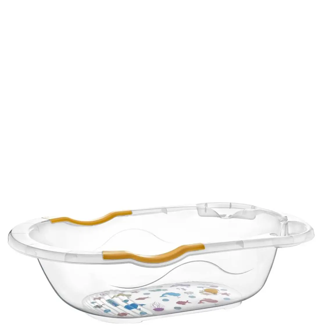 Babyjem Giderli  Desenli Şefffaf Banyo Küveti Beyz