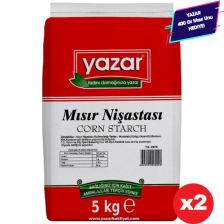 Mısır Nişastası+ Buğday Nişastası Karma Kolı 5 kg X 2 Paket
