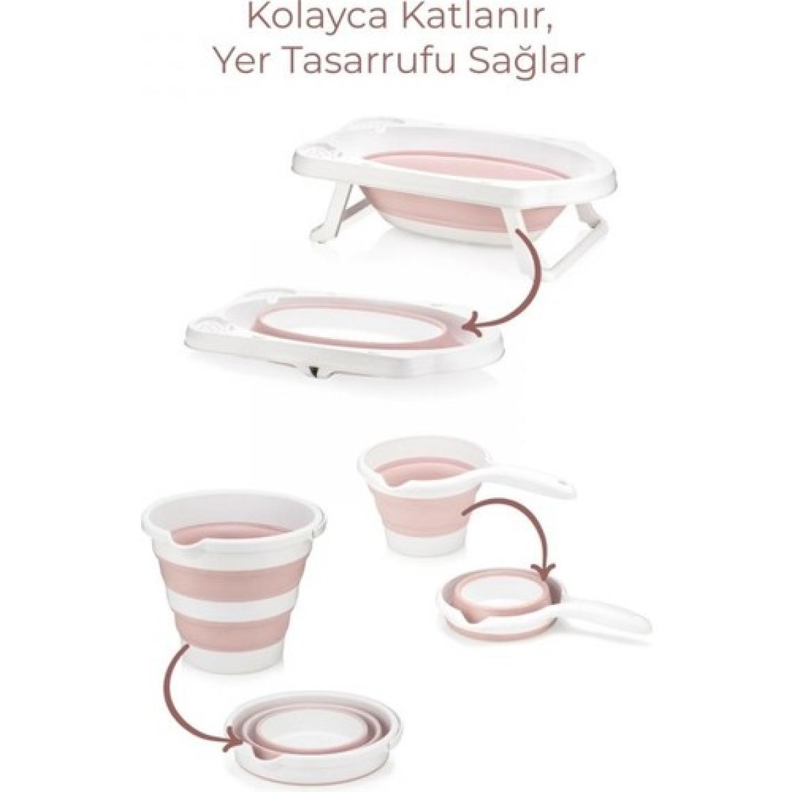 Hobby Life Katlanabilir Bebek Küvet Seti