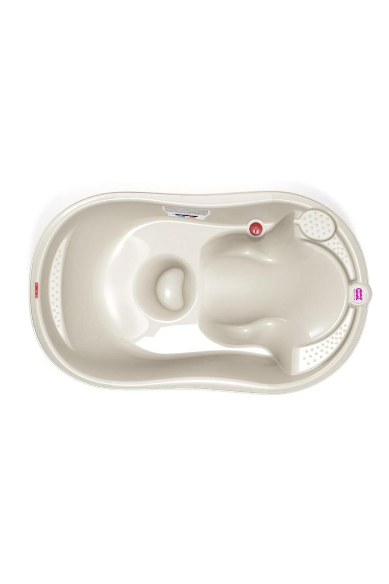 Okbaby Onda Banyo Küveti & Splash Bebek Duşu / Beyaz