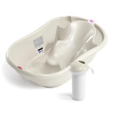 Okbaby Onda Banyo Küveti & Splash Bebek Duşu / Beyaz
