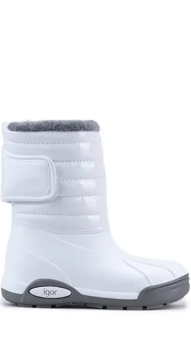 Igor TOPO SKI CHAROL Beyaz Unisex Çocuk Kar Botu