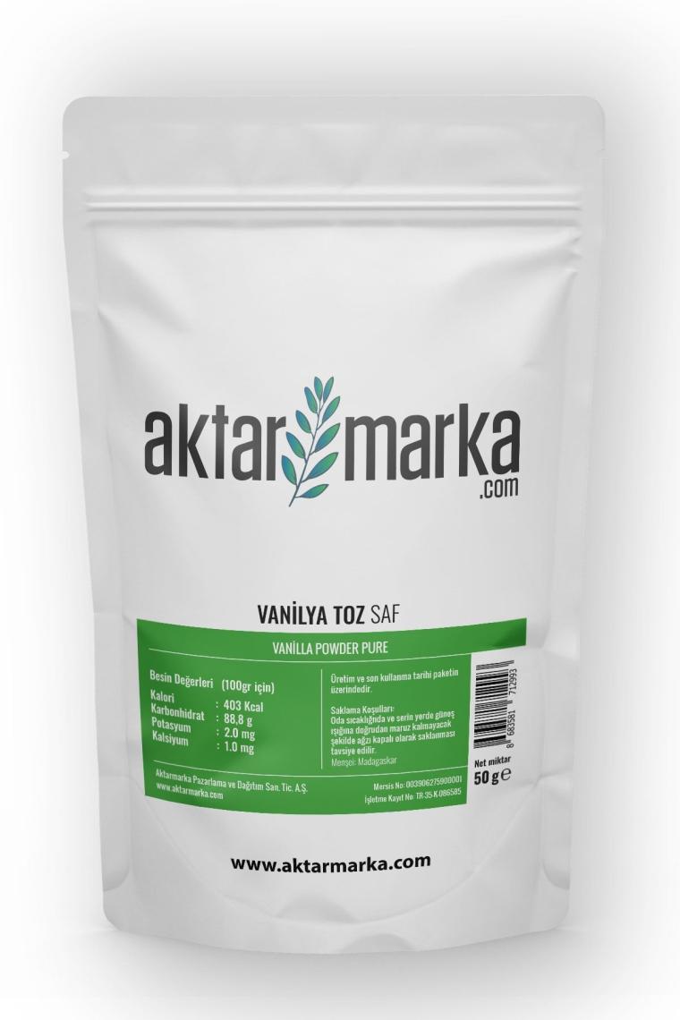 Vanilya Toz Saf 50 Gr