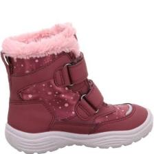 Superfit Gore-Tex Su Geçirmez Çocuk Botu Bordo-Pembe-Beyaz 1-009091-5500-2