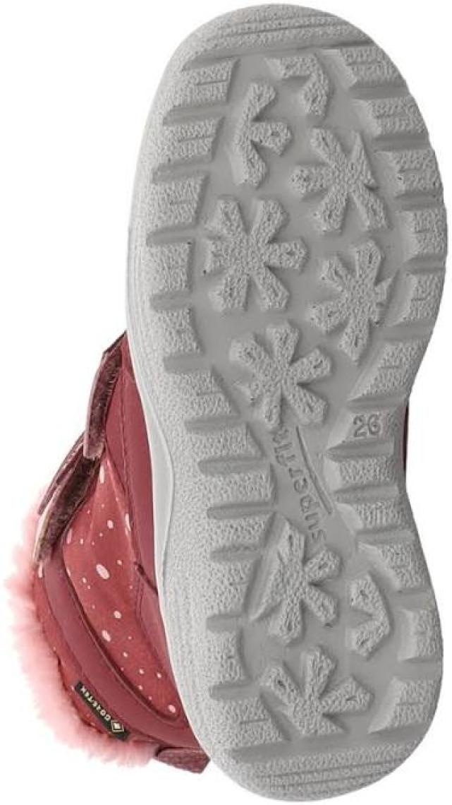 Superfit Gore-Tex Su Geçirmez Çocuk Botu Bordo-Pembe-Beyaz 1-009091-5500-2