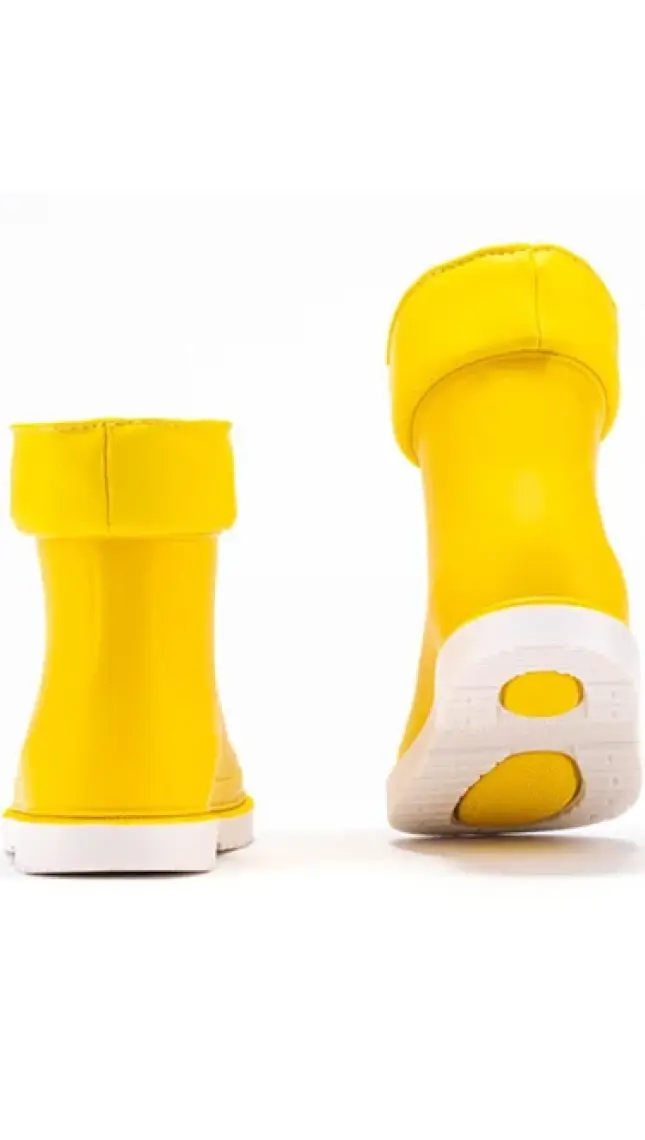 Igor W10225 Bimbi Nautico Erkek/Kız Çocuk Su Geçirmez Yağmur Kar Çizmesi Sarı