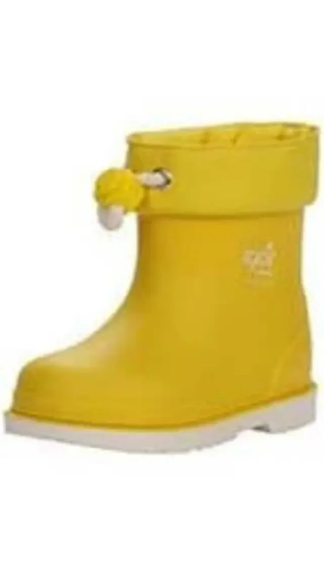 Igor W10225 Bimbi Nautico Erkek/Kız Çocuk Su Geçirmez Yağmur Kar Çizmesi Sarı