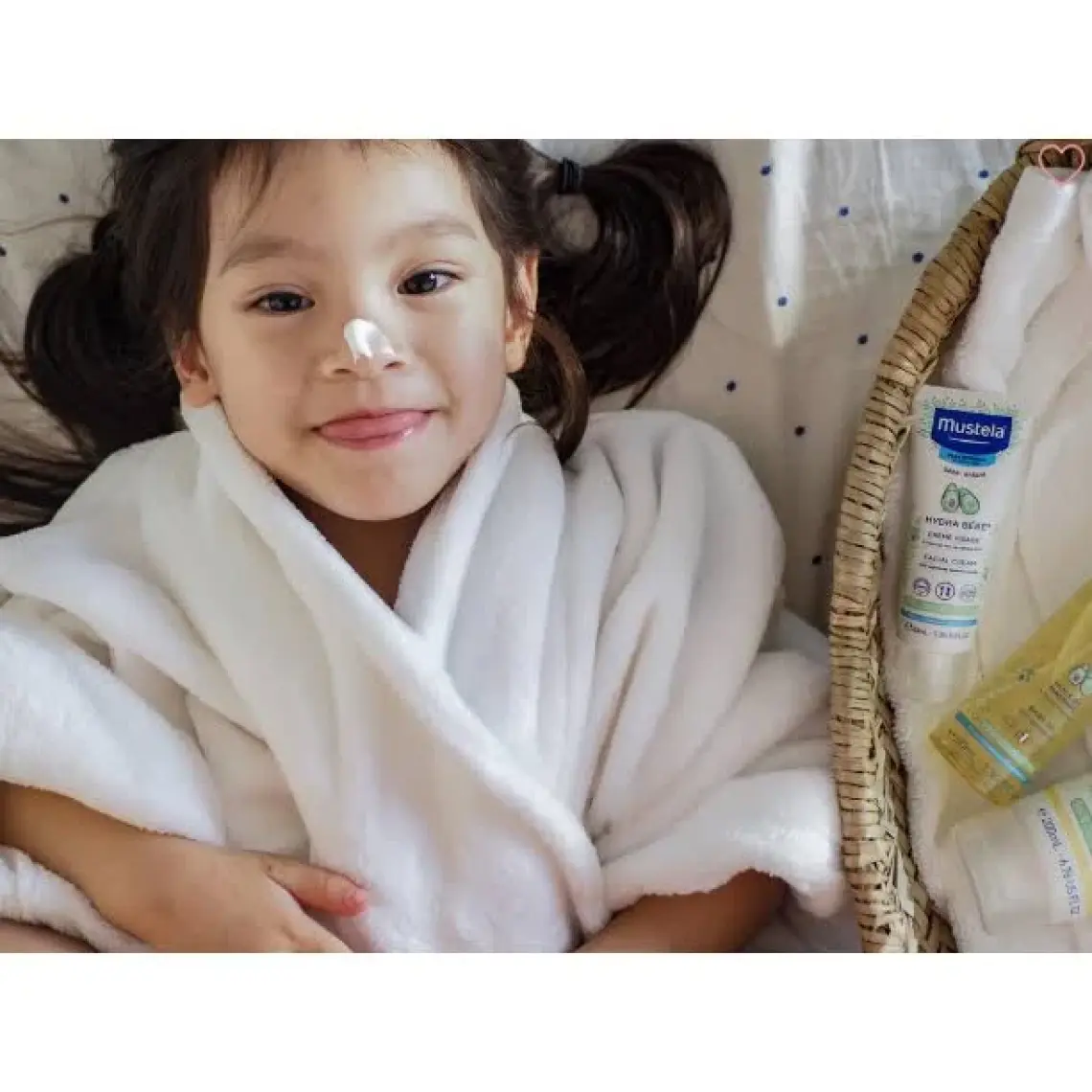Mustela Hydra Bebe Facial Cream Nemlendirici Yüz Kremi 40 ml