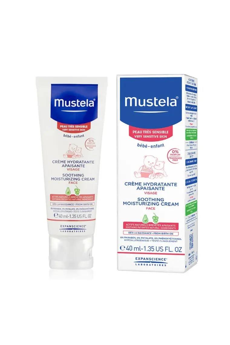 Mustela Soothing Moisturizing Cream Face 40 Ml      / Rahatlatıcı Yüz Kremi