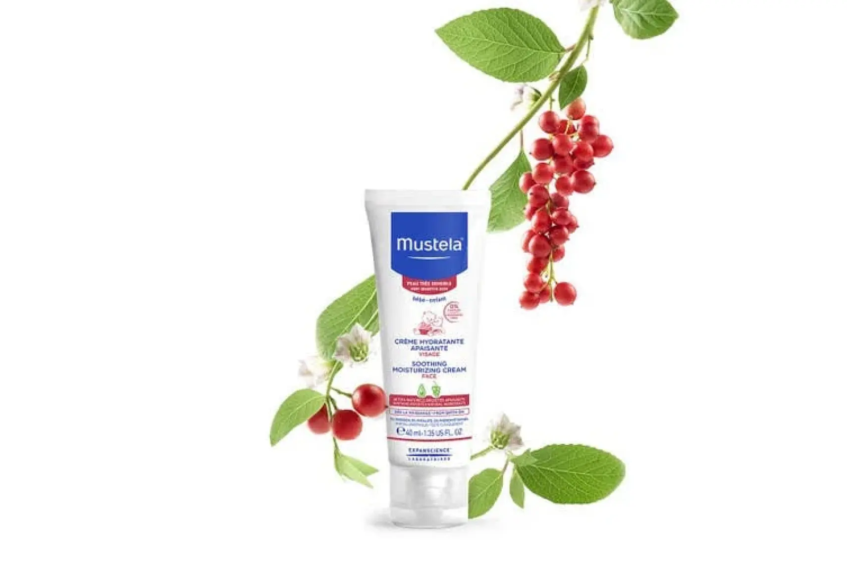 Mustela Soothing Moisturizing Cream Face 40 Ml      / Rahatlatıcı Yüz Kremi