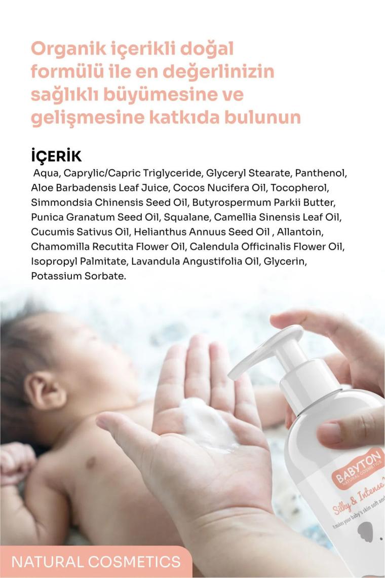 Babyton Bebek ve Çocuklar Için Doğal İçerikli  Yüz ve Vücut Losyonu 250 ml