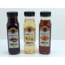 Vanilya * Çikolata * Karamel Aromalı Kahve Şurubu 3 Lü Set Şekersiz 3 X 250 ml