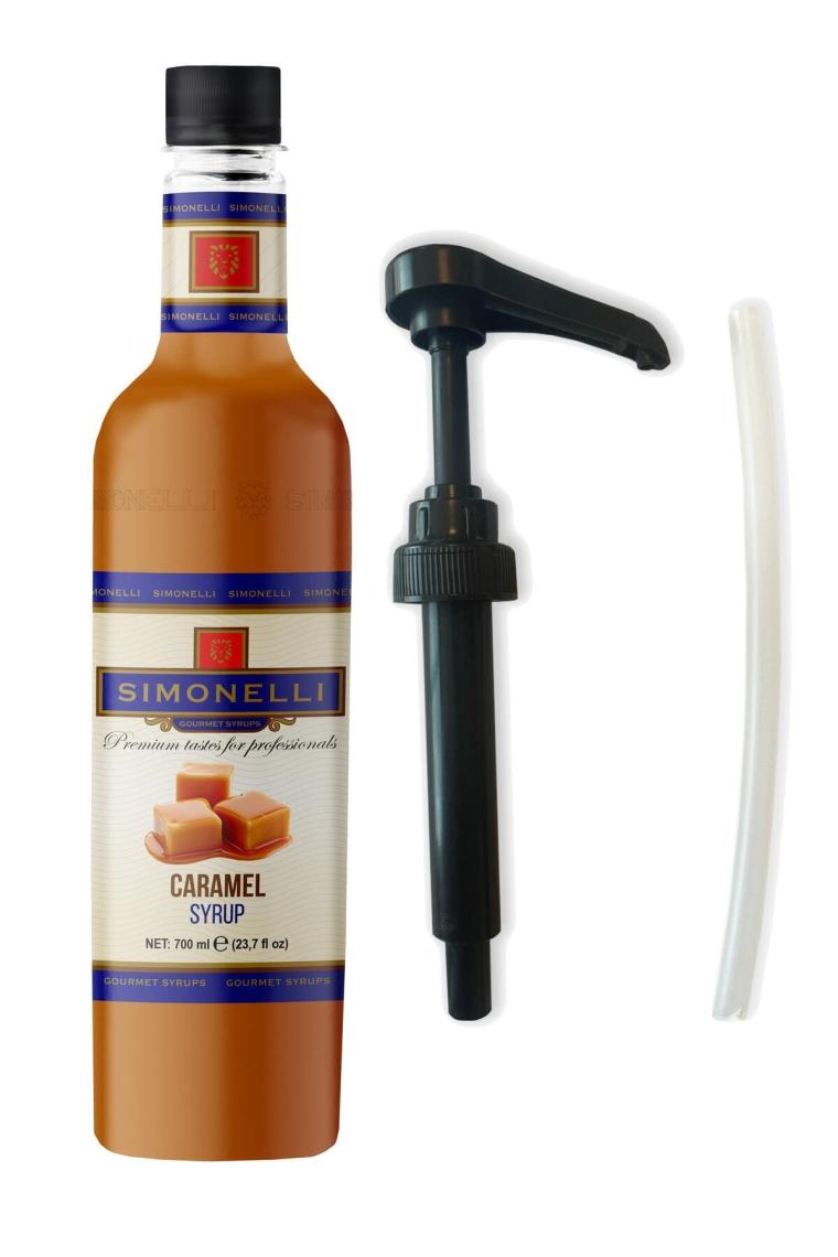 Kahve Şurubu| Karamel | 70 cl | + Pompa