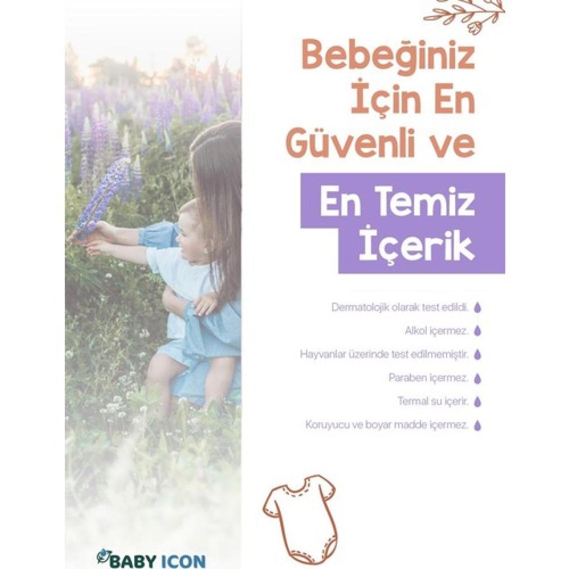 Babyicon Baby Icon  Nemlendirici Yüz ve Vücut Bebek Losyonu 250 ml