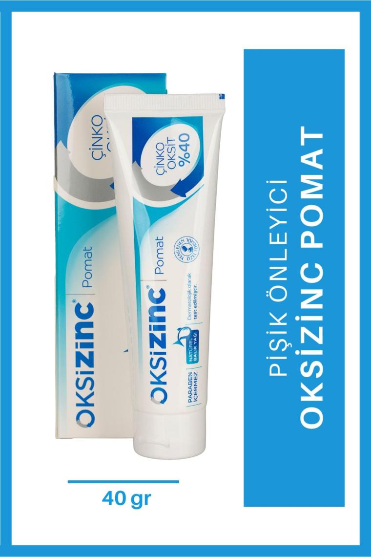 Oksizinc Baby %40 Çinko Oksit 40 gr Pişik Giderici Pomat