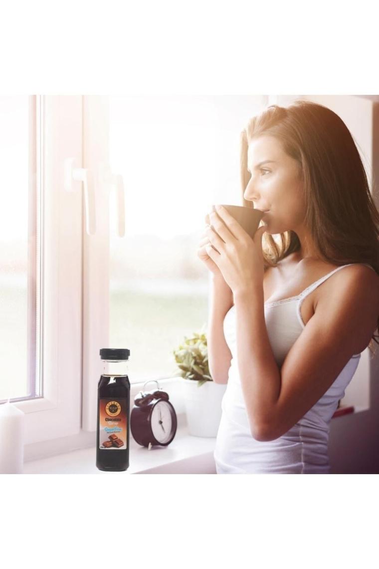 Vanilya * Fındık * Karamel * Çikolata Aromalı Kahve Şurubu 4 Lü Set Şekersiz 4 Ad. X 250 ml