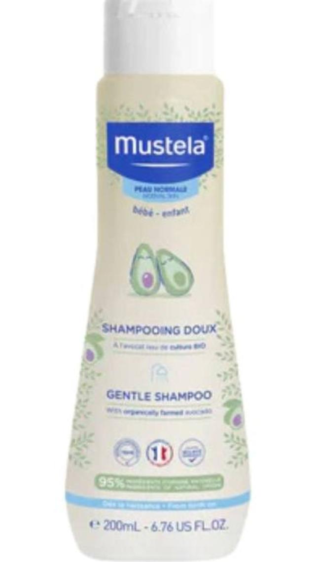 Mustela Papatya Özlü Hassas Saç ve Vücut Şampuanı 200 ml – Bebek ve Çocuklar için Yumuşak ve Nazik Temizlik