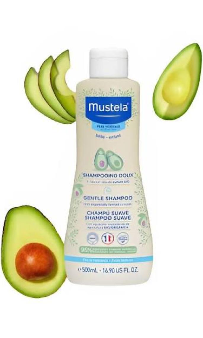 Mustela Papatya Özlü Hassas Saç ve Vücut Şampuanı 200 ml – Bebek ve Çocuklar için Yumuşak ve Nazik Temizlik
