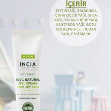 INCIA %100 Doğal Atopiğe Eğilimli Ciltler Için Jel Krem Çok Kuru Ciltler Için Yalancı Iğde Yağı 60 ml