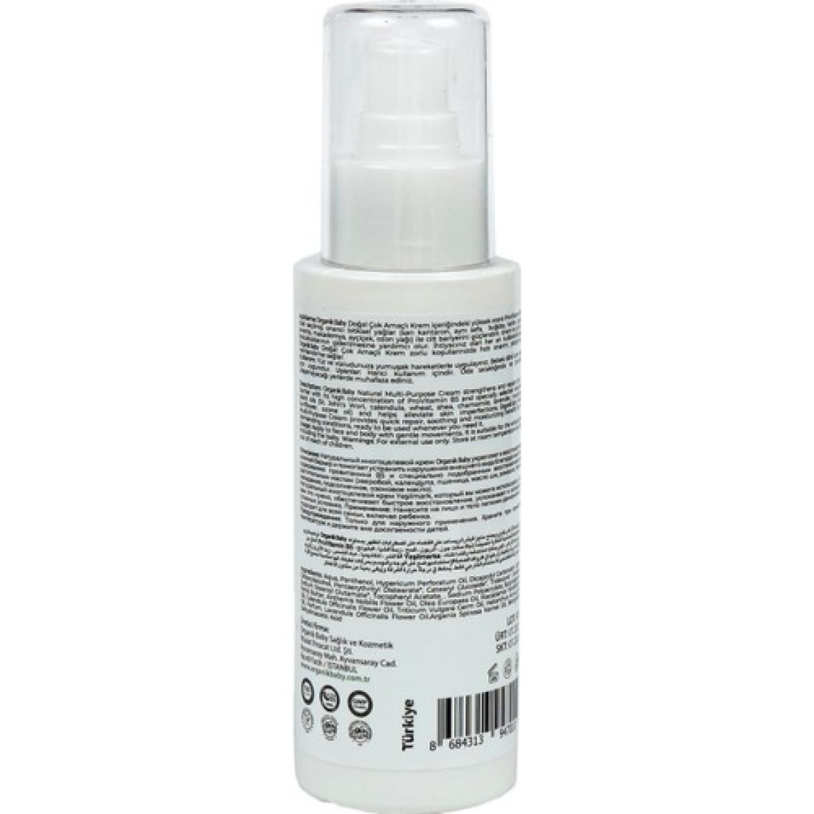 Organik Baby Çok Amaçlı Hero Daily Cream (Krem)- %99 Doğal İçerik Provitamin B5 İçeriği Anlık Yatıştırıcı 100 ml