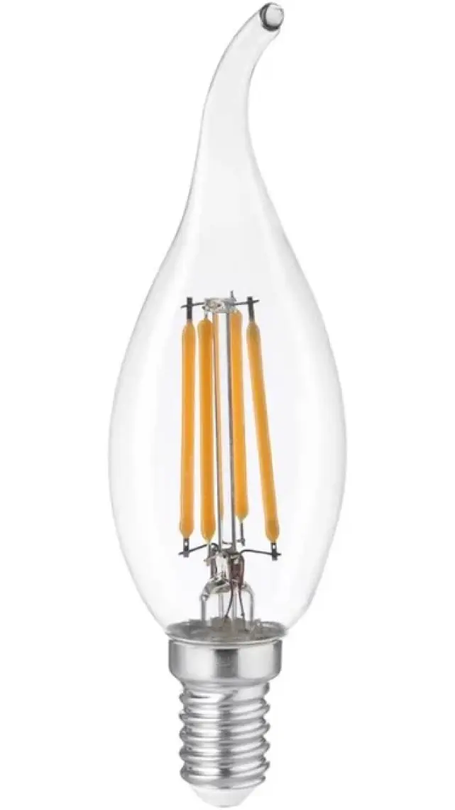 Heka 10'lu Rustik LED Ampul 8W 3000K E14 (Gün Işığı)