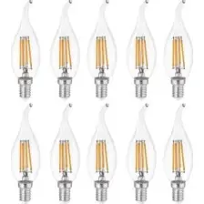 Heka 10'lu Rustik LED Ampul 8W 3000K E14 (Gün Işığı)