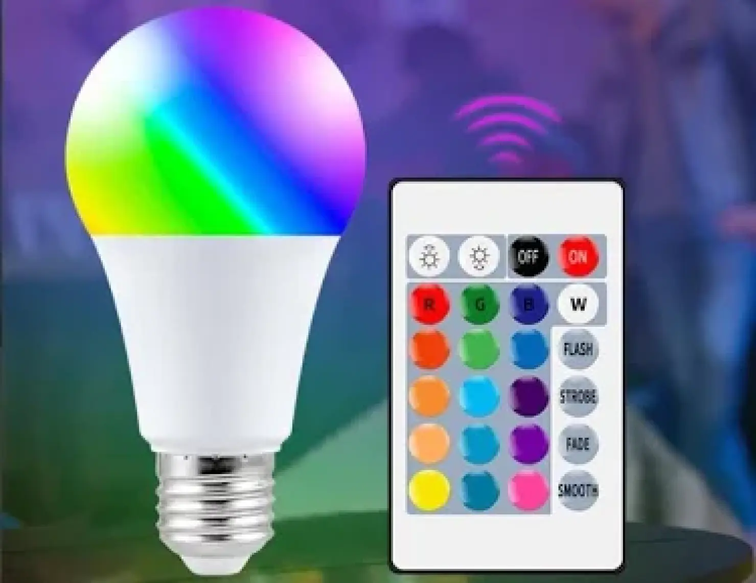 Cata LED Ampul Uzaktan Kumandalı Renk Değiştirebilen Rgb 9W E27 Duylu