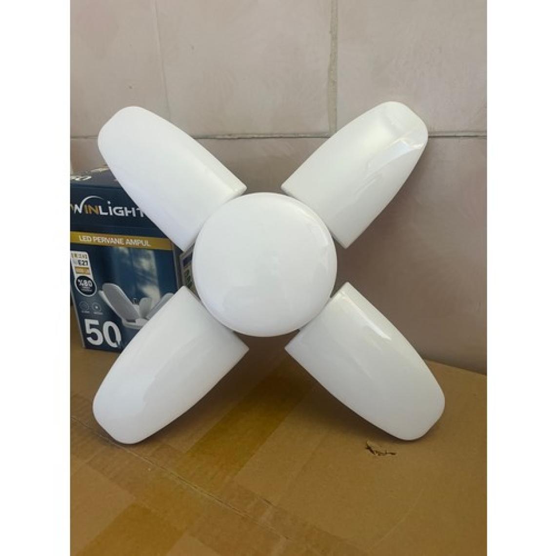 WL Winlight WL-2760 60 Watt 4 Kollu Pervane LED Ampul Beyaz