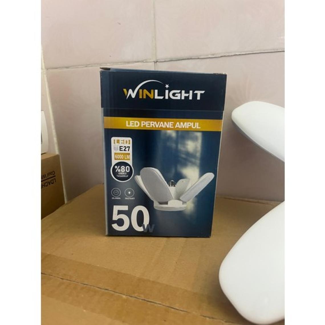 WL Winlight WL-2760 60 Watt 4 Kollu Pervane LED Ampul Beyaz