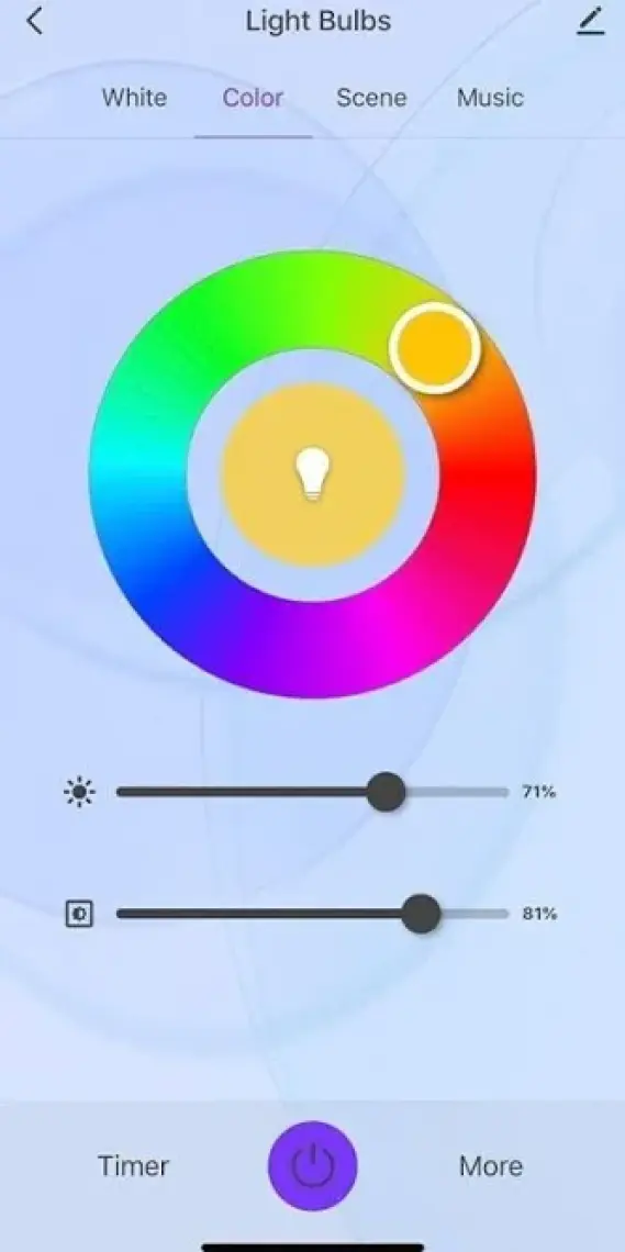S-Link Swapp SL-RGB12 Akıllı Rgb Lamba Ampul 12W 50Hz 1000 Lümen Wifi Tuya Destekli