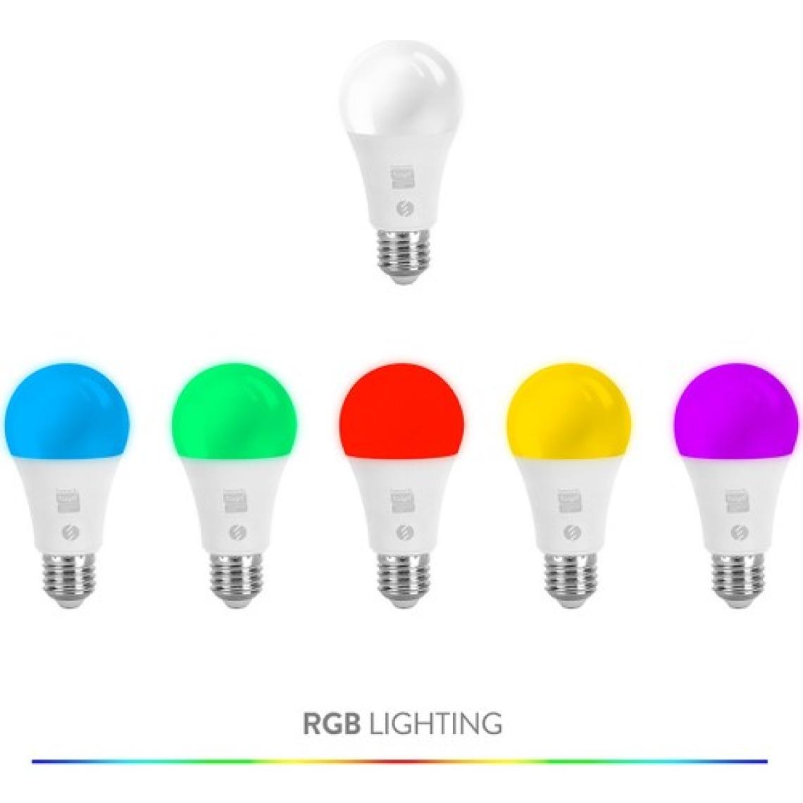S-Link Swapp Sl-Rgb9 Akıllı Rgb LED Lamba Ampul 9W 50Hz 800 Lümen Wifi Tuya Destekli