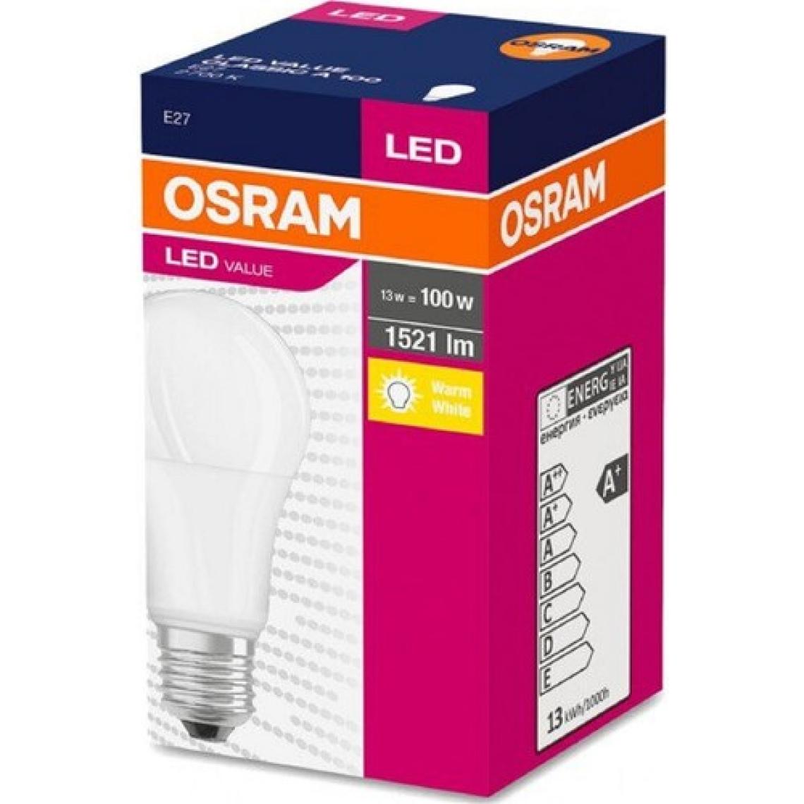 Osram Led Value 13W Sarı Işık E-27 Ampul 1521 lm