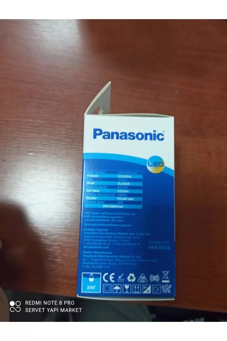 Panasonic 10,5W E27 6500K Beyaz Işık LED Ampul