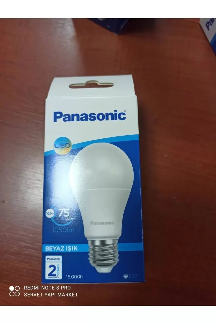 Panasonic 10,5W E27 6500K Beyaz Işık LED Ampul