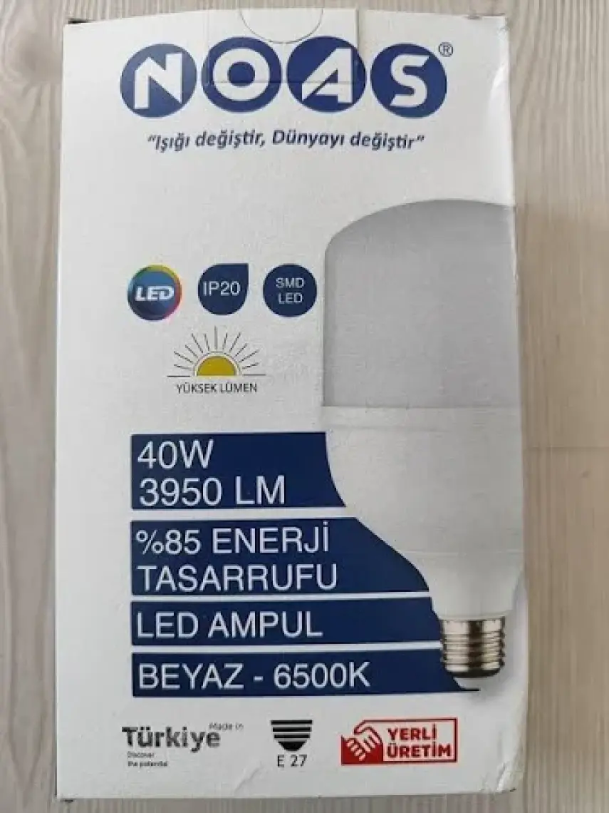 Noas 40W Torch LED Ampul Beyaz