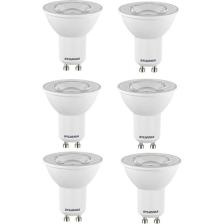 Sylvania 6 Adet 4.2W GU10 LED Ampul Çanak Ampul Sylvania Günışığı 3000 Kelvin