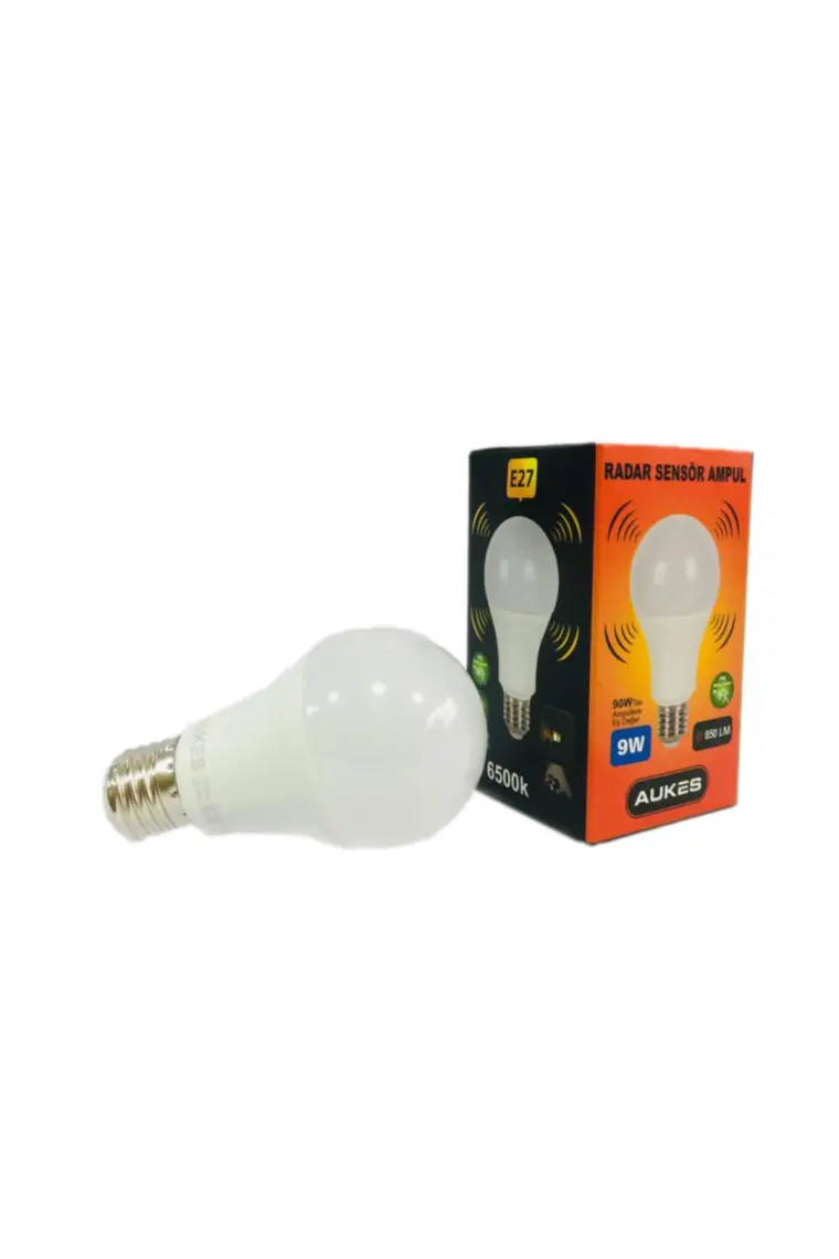 Aukes 9W Radar Sensörlü Led Ampul