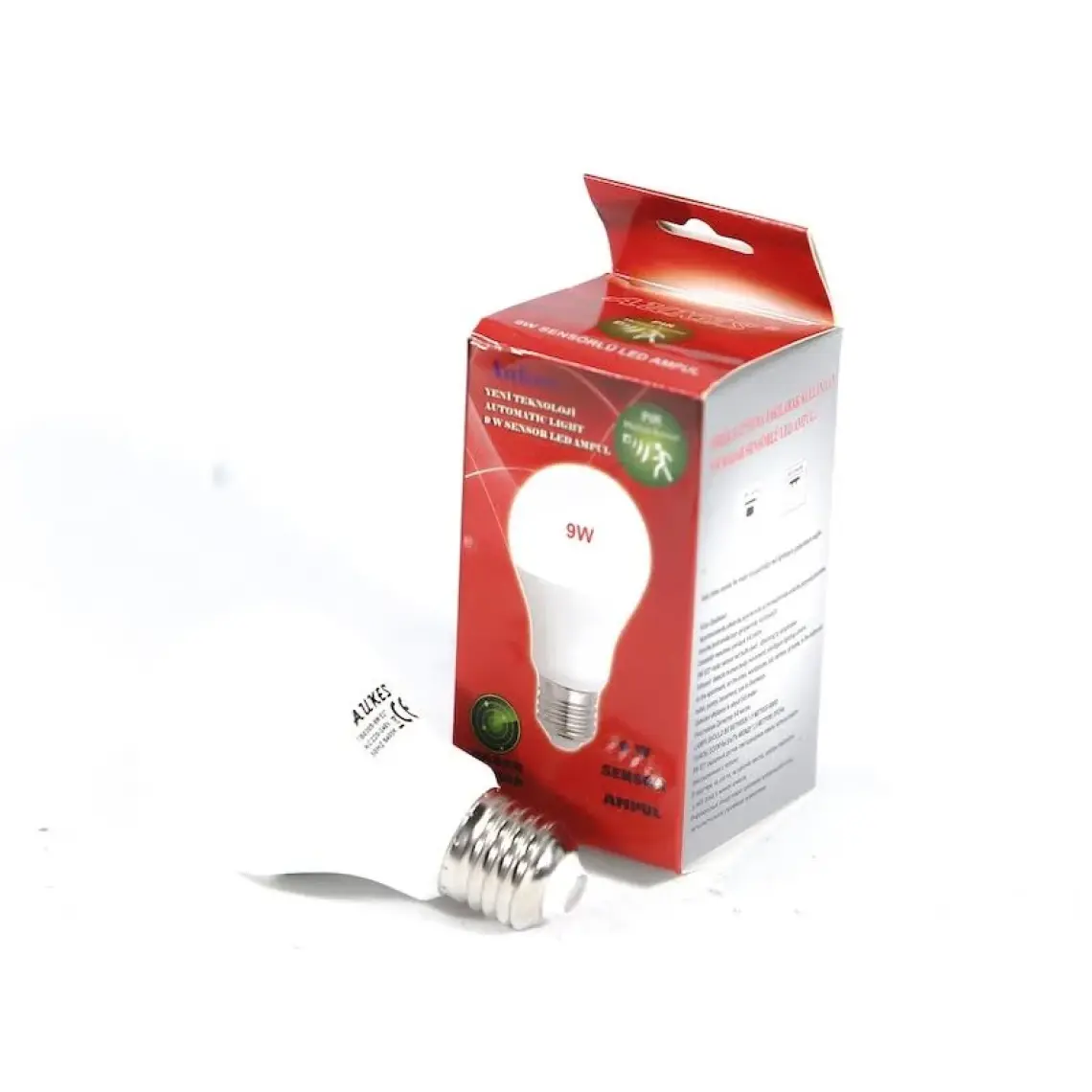 Aukes 9W Radar Sensörlü Led Ampul