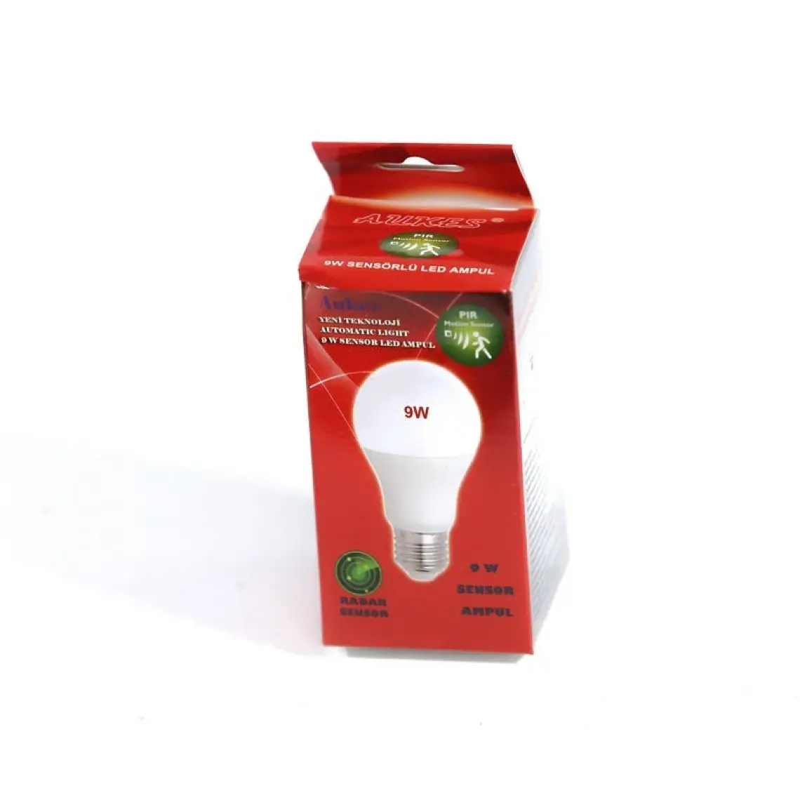 Aukes 9W Radar Sensörlü Led Ampul
