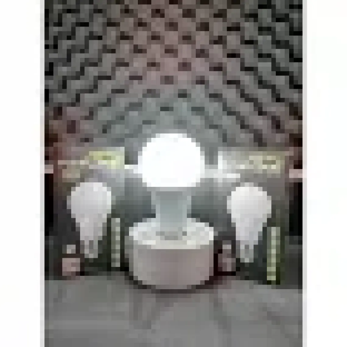 Forlife Renkli LED Ampül 2 Renk Beyaz-Kirmizi 9+2 Watt FL-1260-BK