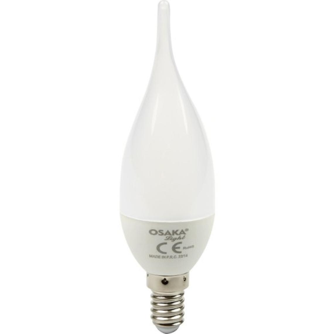Osakalight 6W-50watt  Led E14 Kıvrık   Buji  Ampul - Günışığı