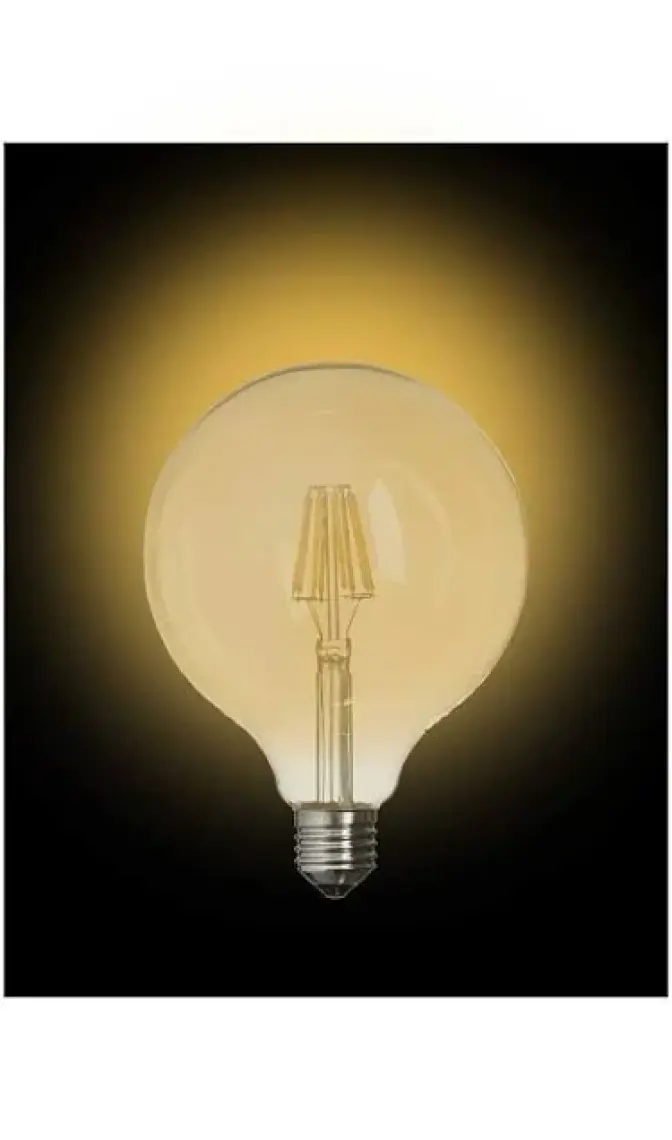 Global Rustik Led Flamanlı G125 Ampul