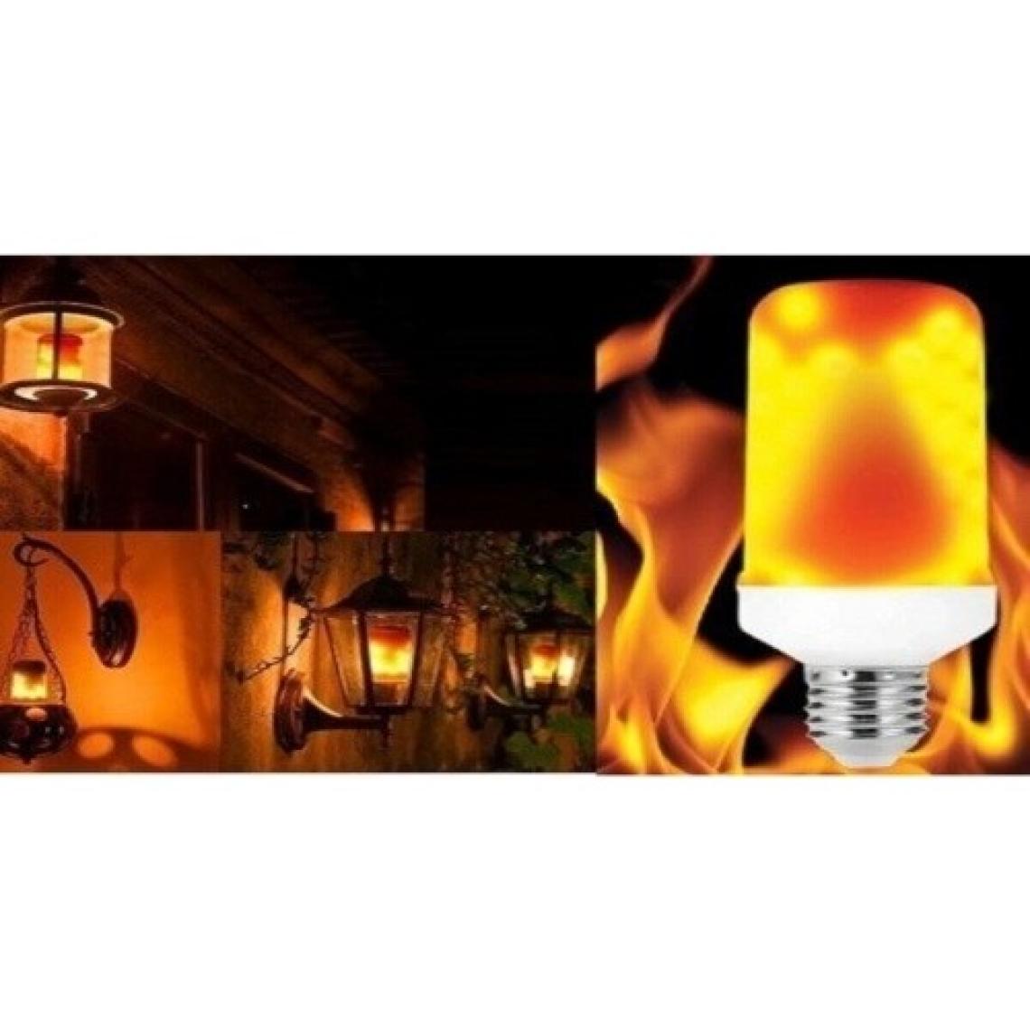 Alev Efektli Ampul - Alevli Ampul- Alevli Lamba Ateş Ampul Ateş Lambası LED Gerçekçi Efekt
