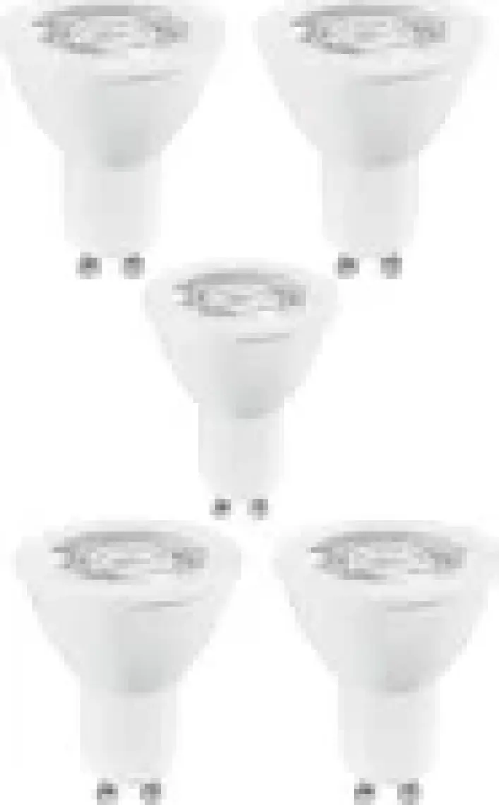 Full Reyon 5 Adet 7 Watt Amber Işık 1. Sınıf Ultra Kalite GU10 Duy LED Ampul