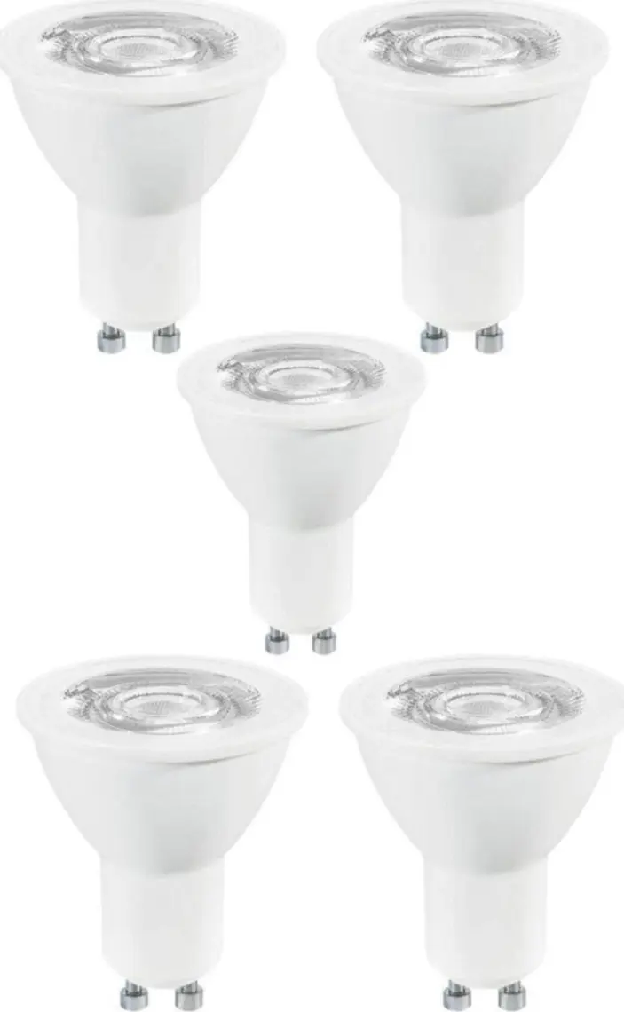 Full Reyon 5 Adet 7 Watt Amber Işık 1. Sınıf Ultra Kalite GU10 Duy LED Ampul