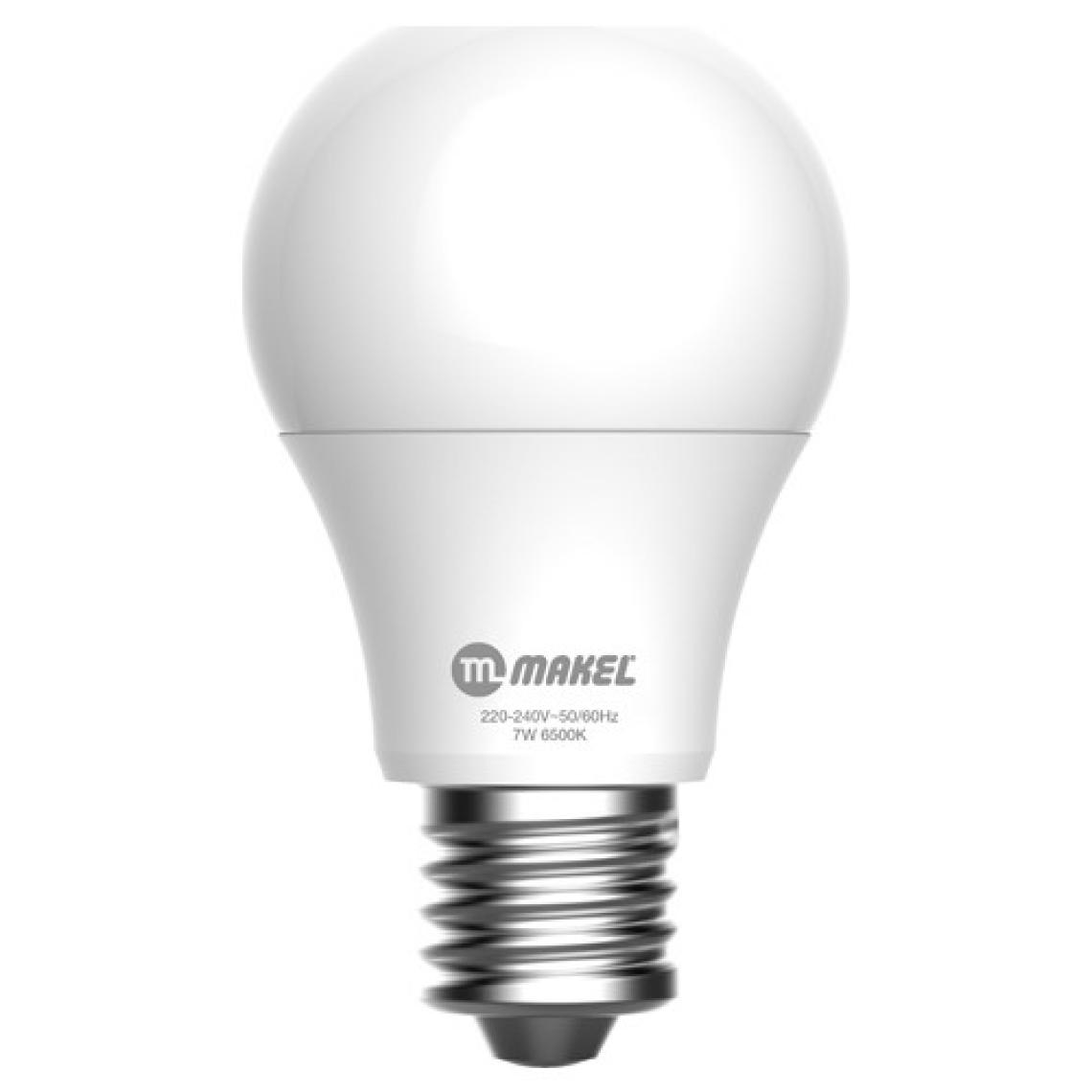 Makel LED Ampul 7W  E27 Beyaz 6500 K 6'lı