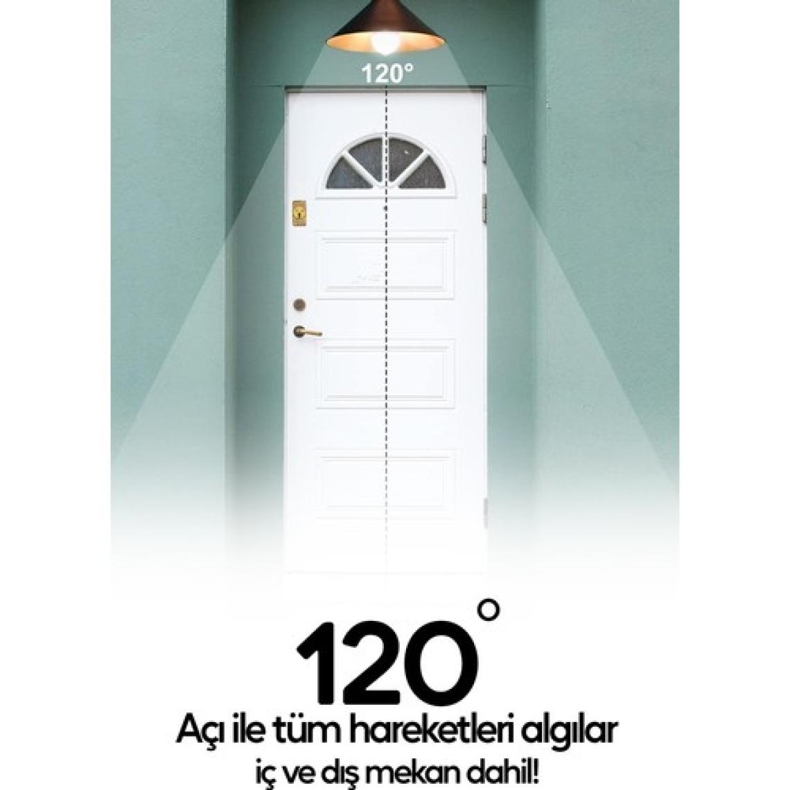 Suled   Hareket Sensörlü LED Lamba E27 Duy 12W Işık Lamba A Otomatik LED Ampül Hareket Algılayıcılı