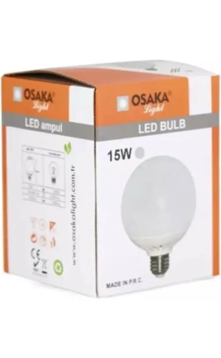 Osaka Light 15W-100watt Led Glob Ampul E27 Günışığı